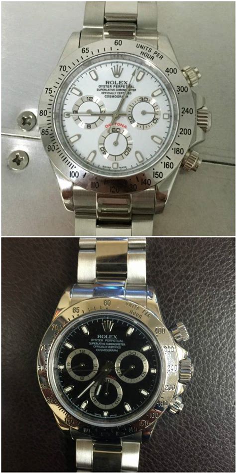 rolex daytona fake vs original|knockoff daytona rolex for sale.